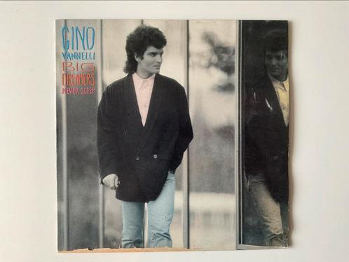 Gino Vannelli – Big Dreamers Never Sleep LP synth pop, Cd's en Dvd's, Vinyl | Pop, Gebruikt, 1980 tot 2000, 12 inch, Ophalen of Verzenden