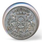 Letland 2 Lati 1926 (Zeer fraai-), Ophalen of Verzenden, Overige landen, Losse munt, Zilver