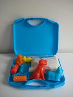 Super Sand speelzand in koffer kat- en hondvormpjes ZGAN, Ophalen of Verzenden, Zo goed als nieuw, Bouwen