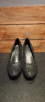 Gabor pumps zwart-grijs maat 4,5(37,5) zgan, Kleding | Dames, Schoenen, Pumps, Zwart, Gabor, Ophalen of Verzenden