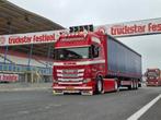 TEKNO  SCANIA NGR HIGHL4X2 MET SCHUIFZEILENOPL PENNINGS, Ophalen of Verzenden, Nieuw, Bus of Vrachtwagen, Tekno