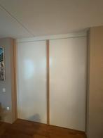 Houten Schuifdeuren 244x100 cm incl. Hangrails, Ophalen, Gebruikt, 200 cm of meer, 50 tot 100 cm