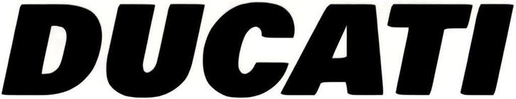 Ducati sticker #1, Motoren, Accessoires | Stickers, Ophalen of Verzenden