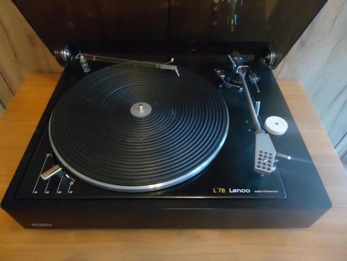 Lenco L 78, Audio, Tv en Foto, Platenspelers, Gebruikt, Platenspeler, Overige merken, Pitch-regelaar, Ophalen