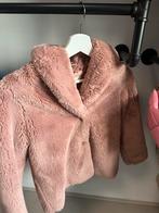 Zachtroze winterjas H&M maat 134/140, Kinderen en Baby's, Kinderkleding | Maat 134, Gebruikt, Meisje, H&M, Ophalen of Verzenden