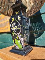 Faience D'art De Rodez Tafellamp retro vintage. hand painted, Ophalen of Verzenden, Minder dan 50 cm