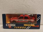Corgi 1/40 SAAB 9000 NL Brandweer 06-11 alarm, Hobby en Vrije tijd, Modelauto's | 1:43, Ophalen of Verzenden, Zo goed als nieuw