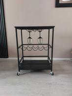 Stijlvolle Wijnrijk serveerwagen, Ophalen, Zo goed als nieuw
