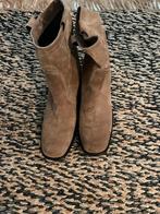 Suède enkellaarzen Franco Giusti - Maat 40, Kleding | Dames, Schoenen, Ophalen of Verzenden, Zo goed als nieuw, Bruin, Lage of Enkellaarzen