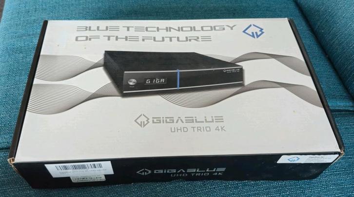 Gigablue UHD Trio 4K Decoder - Nieuwstaat!, Audio, Tv en Foto, Decoders en Harddiskrecorders, Zo goed als nieuw, Decoder, Ophalen of Verzenden