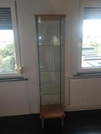 glazen vitrinekast, Huis en Inrichting, Kasten | Vitrinekasten, Ophalen, Minder dan 50 cm, Gebruikt, Glas