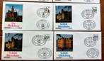 FDC Duitsland "Burgen & Schlosser" zes stuks onbeschreven, Verzenden, Onbeschreven, Europa