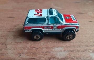 Matchbox chevy 4 x 4 sheriff voertuig  beschikbaar voor biedingen