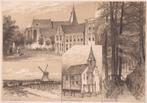 Markt te Aalten- Bij Aalten- Kerk te Bredevoort- Montferland, Antiek en Kunst, Ophalen of Verzenden