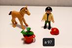 Playmobil jongetje met veulen als nieuw compleet, Ophalen of Verzenden, Zo goed als nieuw, Complete set