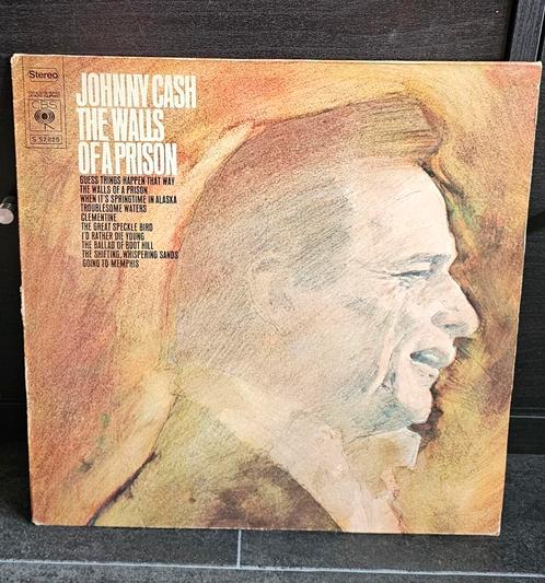 LP Johnny Cash - The Walls Of A Prison, Cd's en Dvd's, Vinyl | Country en Western, Gebruikt, Ophalen of Verzenden