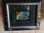 Schilderij van F. Hundertwasser 24*30 cm Zahala, Antiek en Kunst, Ophalen of Verzenden