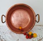 Antieke Franse Confiturepan - Koper, Antiek en Kunst, Antiek | Koper en Brons, Ophalen of Verzenden