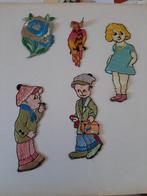 STOFFEN KLASSIEKE FIGUREN OP MEETLINT EN LOS, Ophalen of Verzenden, Gebruikt, Meerdere stickers