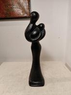 2941 Vintage Maria met Kind Gietijzeren Sculptuur, Ophalen of Verzenden