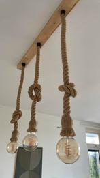 Plafondlamp- hanglamp - touwlamp, Huis en Inrichting, Lampen | Plafondlampen, Zo goed als nieuw, Ophalen