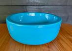 Blauwe Veip Porseleinen Schaal - 33cm, Huis en Inrichting, Porselein of Keramiek, Schaal, Rond, Ophalen of Verzenden