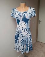 Jurk FOS Amsterdam maat S wit / blauw, Kleding | Dames, Jurken, Blauw, Ophalen of Verzenden, Zo goed als nieuw, Maat 36 (S)