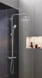 Grohe regendouche opbouwset chroom met thermostaatkraan, Huis en Inrichting, Ophalen, Gebruikt
