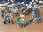 Oud antiek 21 delig dierentuin dieren uit Engeland van tin., Antiek en Kunst, Ophalen of Verzenden