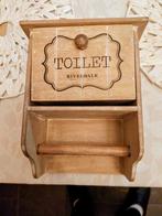 riverdale toilethouder, Huis en Inrichting, Badkamer | Badtextiel en Accessoires, Ophalen of Verzenden, Zo goed als nieuw, Bruin