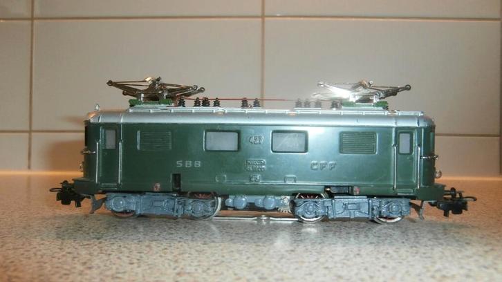 Marklin lok Zwitserland nr 3014, Hobby en Vrije tijd, Modeltreinen | H0, Zo goed als nieuw, Locomotief, Wisselstroom, Märklin