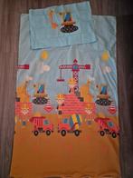 Peuter dekbedovertrek 100x140cm bouwvoertuigen, Gebruikt, Overige kleuren, Overige maten, Dekbedovertrek
