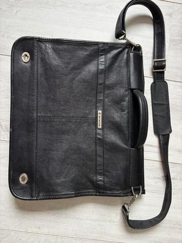 Samsonite, zwarte degelijke documenten/acten tas beschikbaar voor biedingen