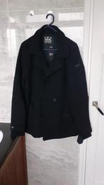 Heren jas wol, Ophalen of Verzenden, Zo goed als nieuw, Overige maten, Zwart