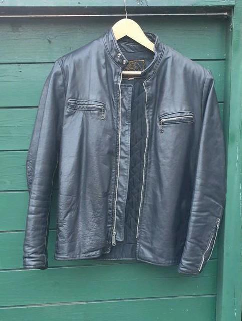 Motor jack Beau Breed made in USA 1970s size 40, Motoren, Kleding | Motorkleding, Jas | leer, Heren, Tweedehands, Ophalen