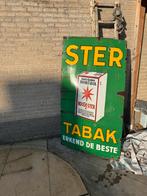 Vintage Ster Tabak Emaille Reclamebord, Verzamelen, Merken en Reclamevoorwerpen, Ophalen, Reclamebord, Gebruikt, .