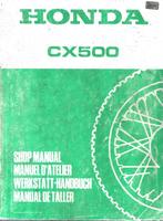 Honda CX500 shop manual motor (8028z) 1981, Ophalen of Verzenden, Honda