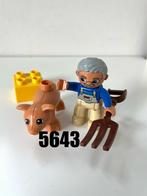 Lego Duplo  5643 -  Boer met Varken, Duplo, Gebruikt, Ophalen of Verzenden