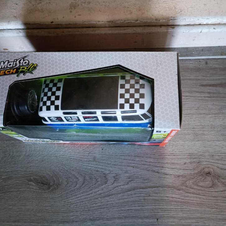 Maisto tech radiografisch rc auto bus vw blauw, Hobby en Vrije tijd, Modelbouw | Radiografisch | Auto's, Nieuw, Auto onroad, Elektro