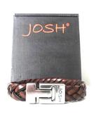 Nieuwe Josh heren armband, Sieraden, Tassen en Uiterlijk, Armbanden, Nieuw, Leer, Bruin, Verzenden