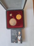 Grootste en kleinste munt Willem lll, Ophalen, Koning Willem III, Setje
