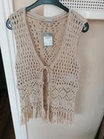 Mouwloos Vestje / Hesje , Maat M. NIEUW!!!, Kleding | Dames, Maat 38/40 (M), Beige, Nieuw, Ophalen of Verzenden
