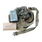 WWII US Army M3 Diaphragm Gas Mask Set, Ophalen of Verzenden, Amerika, Embleem of Badge