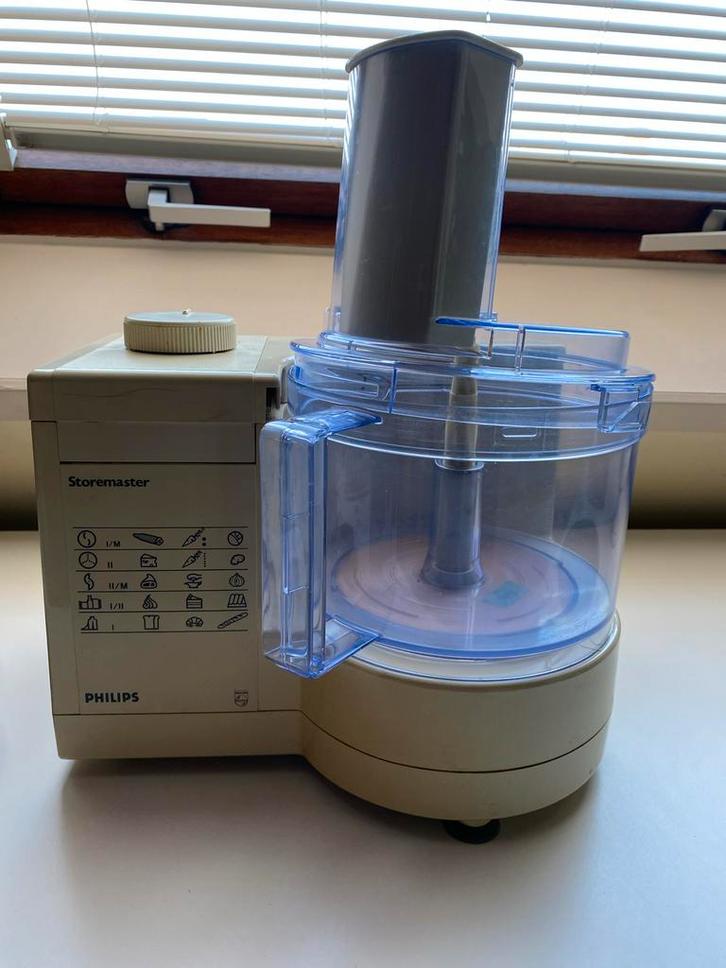 Philips Storemaster Keukenmachine, Witgoed en Apparatuur, Keukenmixers, Gebruikt, 1 tot 2 liter, 3 snelheden of meer, Ophalen of Verzenden