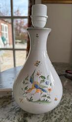 Vintage, handbeschilderde Provençaalse lamp., Huis en Inrichting, Overige materialen, Provençaals, Ophalen of Verzenden, Zo goed als nieuw