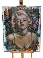 Peter Donkersloot “ Marilyn Monroe “ ingeschilderde glicée, Antiek en Kunst, Ophalen