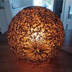 Nieuw! Schelpen tafellamp Dili black 30cm handgemaakt, Huis en Inrichting, Lampen | Tafellampen, Ophalen of Verzenden, Nieuw, Minder dan 50 cm