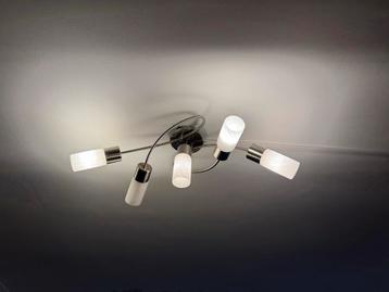 Moderne Plafondlamp met 5 Lampen beschikbaar voor biedingen