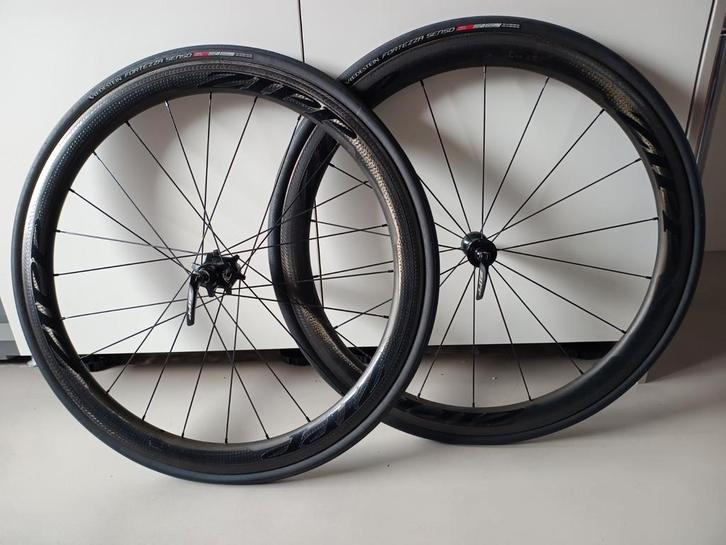 Zipp 303 Firecrest Carbon clincher black/black, Fietsen en Brommers, Fietsonderdelen, Gebruikt, Racefiets, Wiel, Ophalen of Verzenden