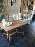 Tafel met 4 stoelen, Antiek en Kunst, Antiek | Meubels | Tafels, Ophalen
